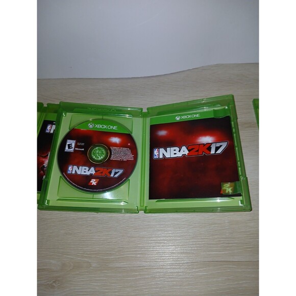 Lot Of 3 Xbox One NBA 2k16 2k17 & 2k19 Games Includes Fold Out Cardboard Poster - Picture 9 of 16
